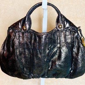 Barr and Barr Hobo Bag, Black Shimmer Leather HP🎉